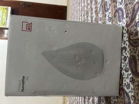 Jubail, Appliances, SAR 65,  Humidifier With Ultrasonic Mist And 7-Colour LED Light - 3 L