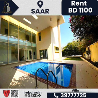 Saar, Villas, BHD 1100,  Furnished,  Semi-Furnished Villa With Private Pool For Rent &ndash; Saar