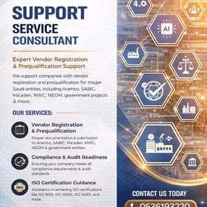 Your Reliable Partner For Saudi Vendor Registration