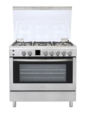 Riyadh, Appliances, SAR 1500,  LG LF98V05S 90&times;60 Cm Gas Cooker &ndash; 5 Burners &ndash; Well Maintained