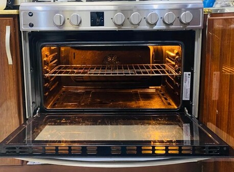 Riyadh, Appliances, SAR 1500,  LG LF98V05S 90&times;60 Cm Gas Cooker &ndash; 5 Burners &ndash; Well Maintained