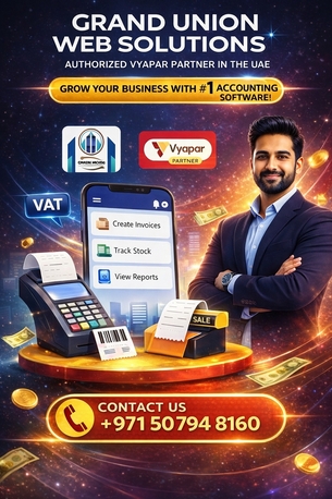 Dubai, ERP, Authorized Vyapar Software Partner In The UAE