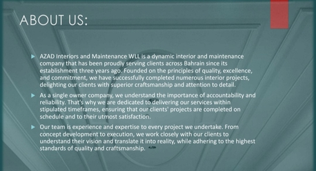 Manama, Interior Design, Azad Interior And Maintenance