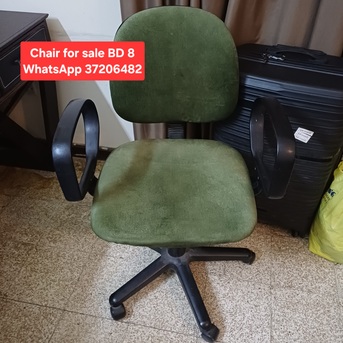 Manama, Furniture, BHD 8,  ✅️ Chair For Sale In Good Condition With Delivery