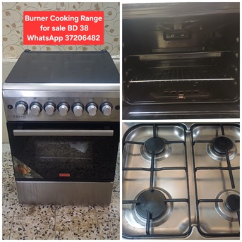 Manama, Appliances, BHD 38,  ✅️ 4 Burner Cooking Range For Sale In Good Condition With Delivery