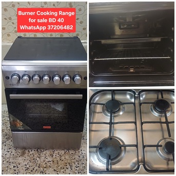 Manama, Appliances, BHD 40,  ✅️ 4 Burner Cooking Range For Sale In Good Condition With Delivery