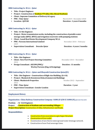 Riyadh, Job Seekers, Sr Civil Engineer/Qa/Qc Engineer/project Engineer/construction Manager