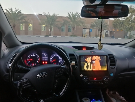 Riyadh, Vehicles, Cars & Trucks , SAR 36000,  Kia Cerato,  2017,  Automatic,  250000 KM,    Full Option (Top Of The Line) - Royal Black - Excellent Condition