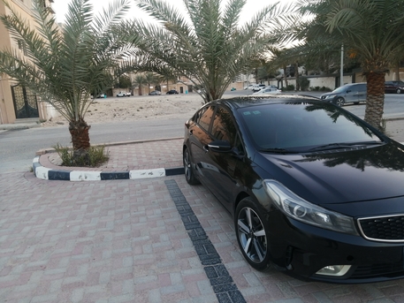 Riyadh, Vehicles, Cars & Trucks , SAR 36000,  Kia Cerato,  2017,  Automatic,  250000 KM,    Full Option (Top Of The Line) - Royal Black - Excellent Condition