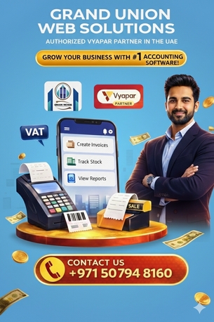 Dubai, ERP, Authorized Vyapar Software Partner In The UAE And GCC