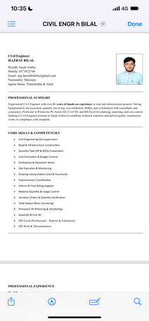 Riyadh, Job Seekers, Civil Engineer