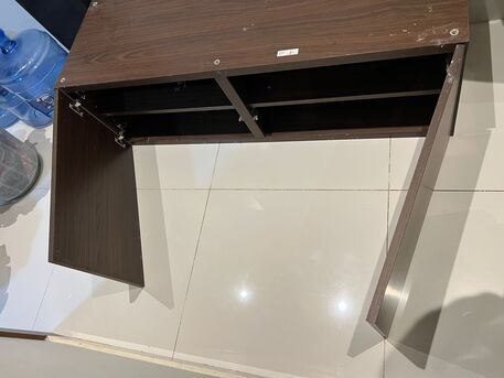 Manama, Household Items, BHD 10,  Wooden Tv Stand / Storage Cabinet / Shoe Rack For Sale