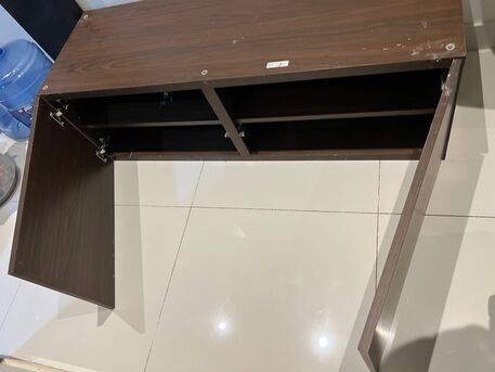 Manama, Household Items, BHD 10,  Wooden Tv Stand / Storage Cabinet / Shoe Rack For Sale