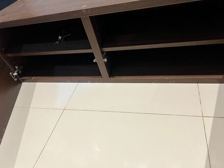 Manama, Household Items, BHD 10,  Wooden Tv Stand / Storage Cabinet / Shoe Rack For Sale