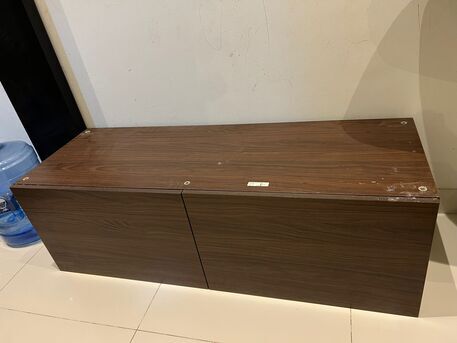 Manama, Household Items, BHD 10,  Wooden Tv Stand / Storage Cabinet / Shoe Rack For Sale