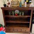 BHD 10,  Solid Wooden Display Cabinet / Bookshelf / Shoe Rack For Sale