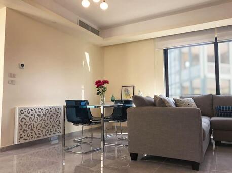 Abdoun, Apartments/Houses, JOD 12000/year,  Furnished,  2 BR,  120 Sq. Meter,  Furnished Apartment For Rent In Abdoun
