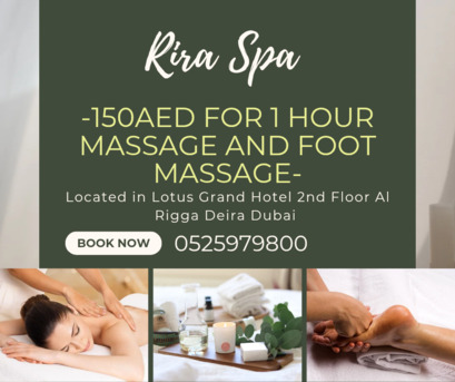 Dubai, Health, Rira Spa Offer 1/25/2026