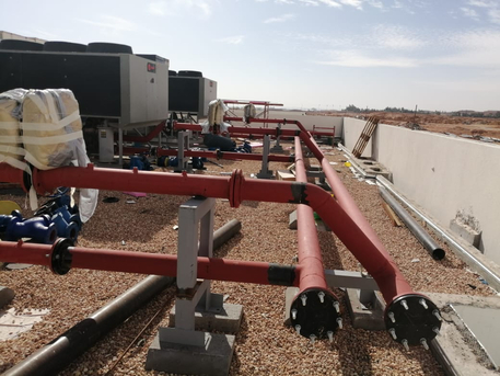Jubail, Air Conditioning, Chiller Water , Fire Fighting , RTR Pipe -installation Spealist Armco Subcontractor Dammam