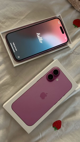 Al Murabba, Electronics, SAR 3500,  🌸✨ IPhone 16 Plus &ndash; Hot Pink | Brand New | Elegant & Premium ✨🌸