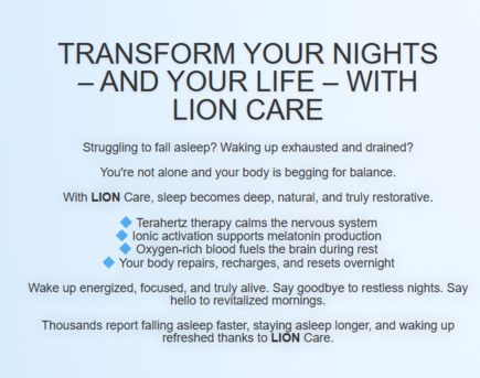 Houston, Electronics, USD 585,  Wake Up Refreshed Every Morning With LION Care-Houston 77001