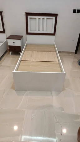 Jeddah, Furniture, SAR 1,  Single Person Bed Set | Compact, Comfortable & Modern