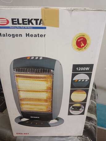 Al Malaz, Household Items, SAR 75,  Room Halogen Heater - Elekta 1200 Watts EHH-907