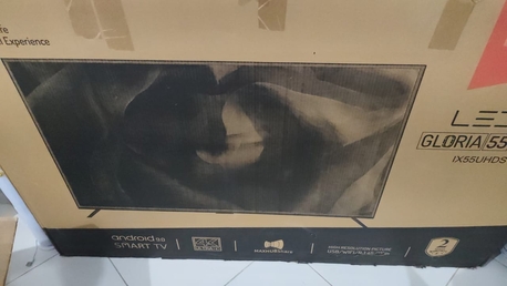 Jeddah, Household Items, SAR 650,  (Many Household Items)Impex 55-inch Smart TV With 4K Ultra HD And LED Techn &ndash; Gloria Black