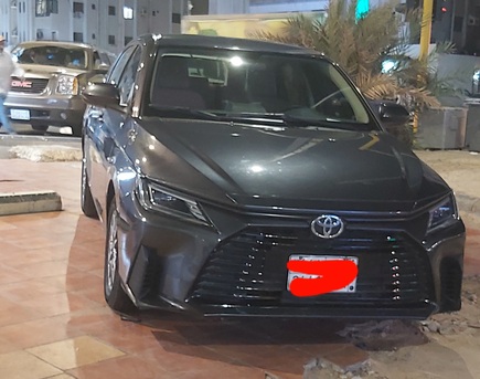 Jeddah, Vehicle Lease Transfer, SAR 15000,  ToyotaYARIS-Y Model 2024, Gray Silver