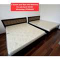 BHD 55,  ✅️ 2 Queen Size Bed With Mattress For Sale In Good Condition With Delivery