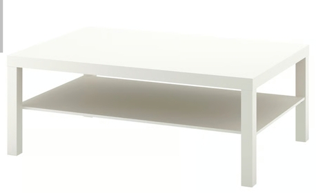 Riyadh, Furniture, SAR 250,  Faux Leather Sofa (3 + 3 + 1) With IKEA Cofee Table And Bean Bags