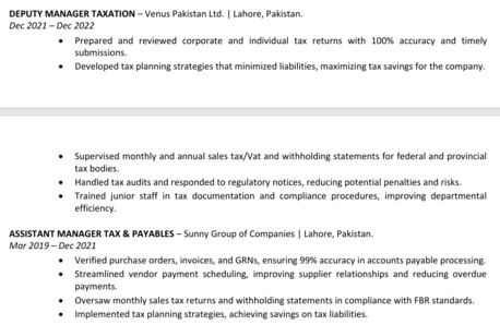 Riyadh, Job Seekers, Accountant|Senior Accountant|CA Finalist|10 Years Of Experience|SOCPA Eligible