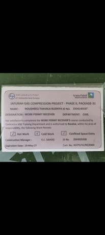 Dammam, Job Seekers, Work Permit Reciever