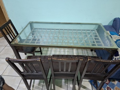 Al Rawdah, Household Items, SAR 55,  Wardrobe,Dining Table Mirror With Chairs Free Sofa