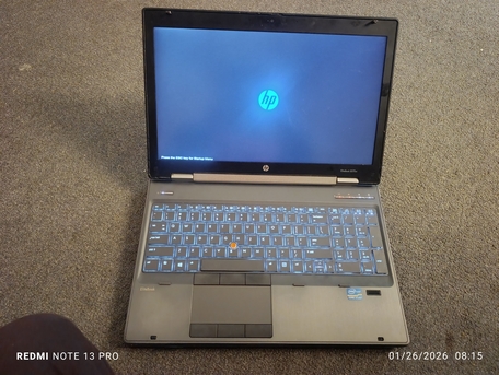 Khobar, Computers, SAR 750,  Laptop HP Mobile Workstation Havey Duty 16/440gb