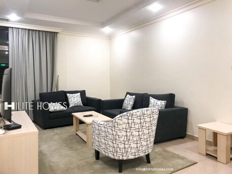 Salmiya, Apartments/Houses, KWD 500/month,  Furnished,  2 BR,  Two Bedrooms Fully Furnished Sea View Apartment In Salmiya