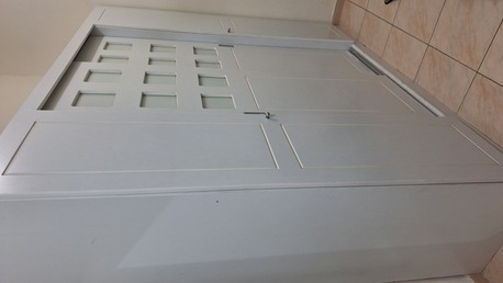 Jeddah, Furniture, SAR 950,  White Bed Set And Cupboard For Sell Price: SAR 950 (Negotiable)