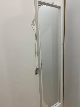 Jeddah, Furniture, SAR 150,  IKEA Nissedal Mirror ( Black & White ) For Sale 150 Each
