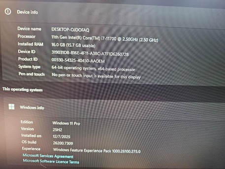 Dammam, Computers, SAR 1599,  Dell OptiPlex 7090 Full Set 24" Frameless Led (Core I7-11th Gen 16-512) Sr 1599 Only
