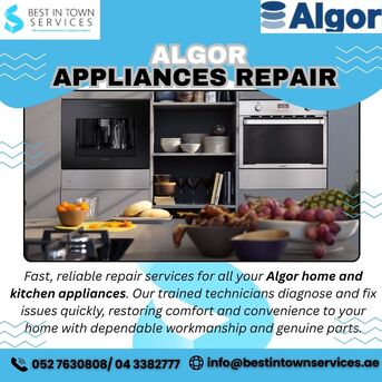 Dubai, Appliance Repair, Algor Home & Kitchen Appliances Repair Services
