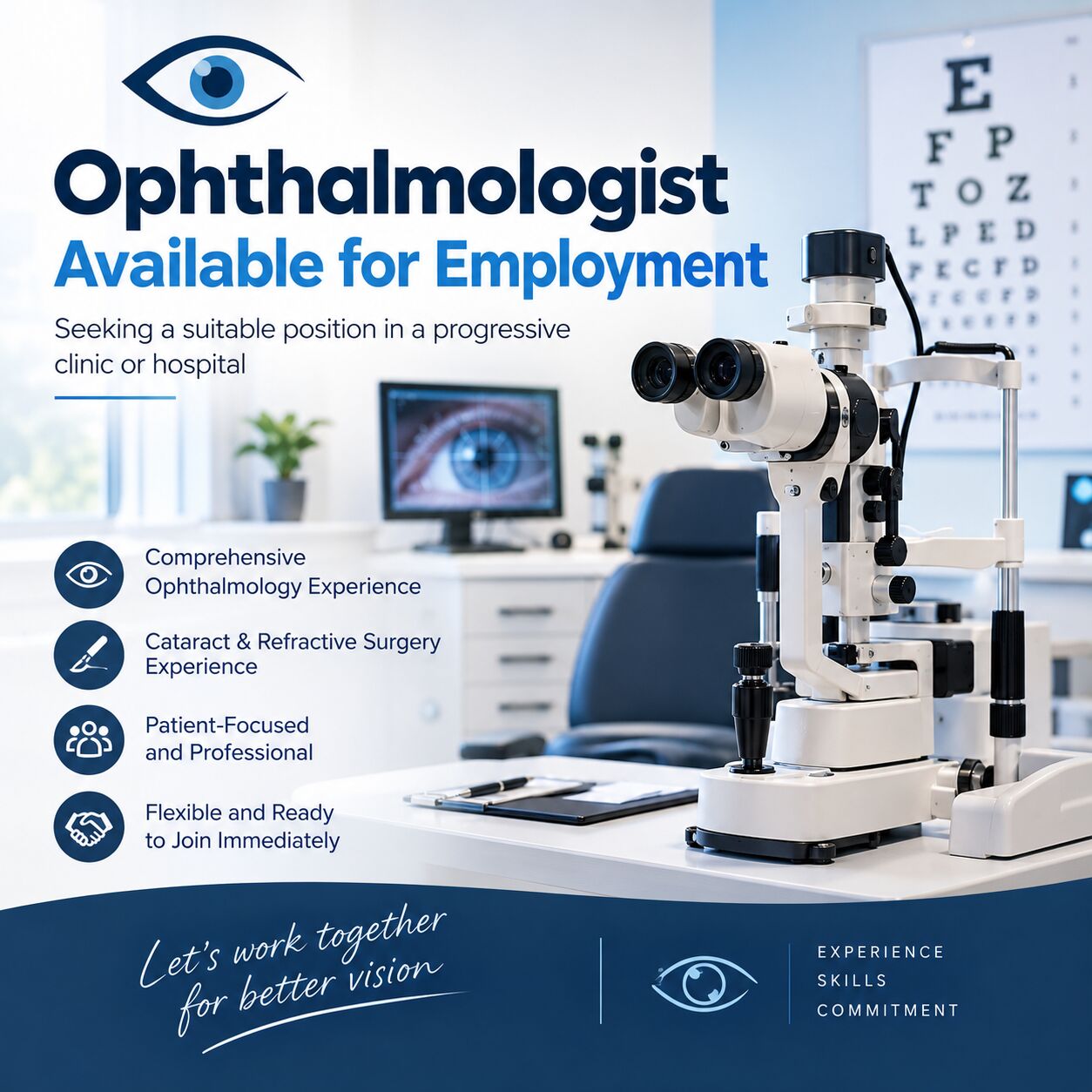 Riyadh, Job Seekers, Eye Doctor