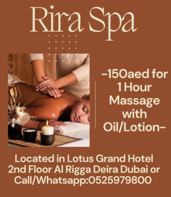 Dubai, Health, Rira Spa Offer 1/26/2026