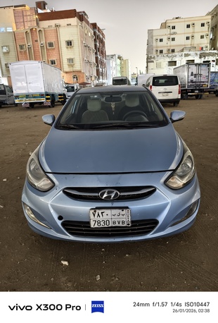 Al Zahra, Vehicles, Cars & Trucks , SAR 16500,  Hyundai Aceent,  2013,  Manual,  500 KM,  Well Maintained Hyundai Accent