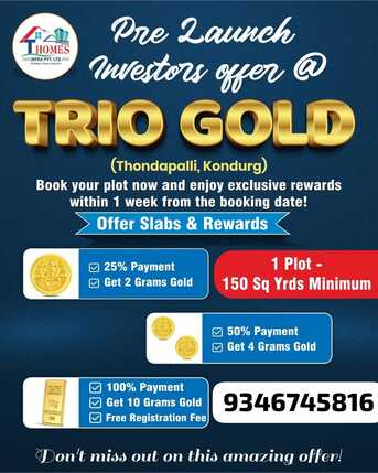 Hyderabad, Residential Plots, INR 13000,  200 Sq. Yard,  Plots For Sale In Kondurg