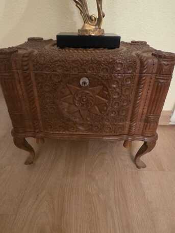 Riyadh, Furniture, SAR 300,  Solid Wood Carved Chest