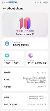 Jubail, Mobile Phones, SAR 1500,  Redmagic 8spro For Sale Reason Need Money