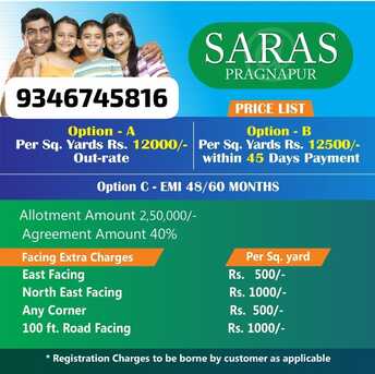 Hyderabad, Residential Plots, INR 13000,  200 Sq. Yard,  Plots For Sale In Pragnapur, Hyderabad