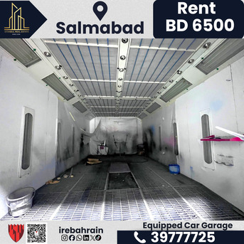 Salmabad, Shops, BHD 6500,  2984 Sq. Meter,  Ready-to-Move Car Garage With Equipment For Rent &ndash; Salmabad