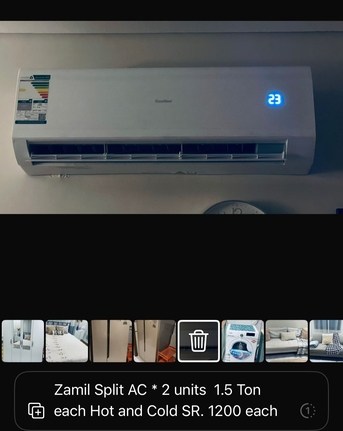 Al Safa, Air Conditioners, SAR 1200,  Zamil Split AC
