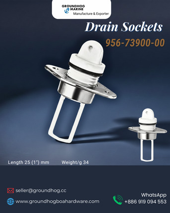 Tokyo, Boats, Boat Drain Socket &ndash; MPN 956-73900-00